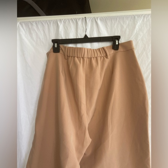 The Drop Women's Abby Flat Front Pant, Praline Size XL NEW - Picture 12 of 15